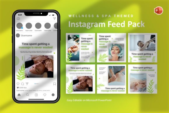 Download Instagram Feed - Wellness Template - Wellness template Collection