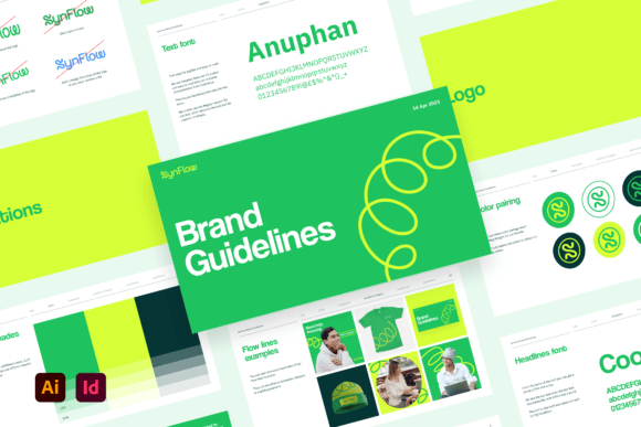 Download Synflow Brand Guidelines Template - Premium Resources