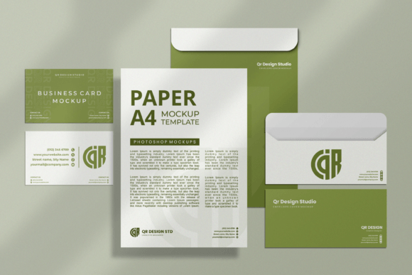 Download Modern Brand Identity Mockup - Identity mockup Collection