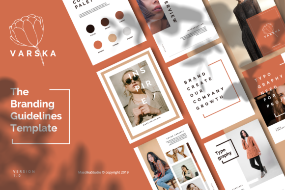 Download Varska - Keynote Brand Guidelines - Premium Resources