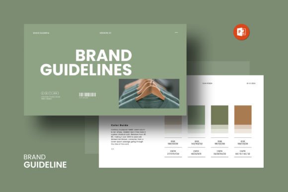 Download Brand Guidelines PowerPoint Template - Premium Bundle