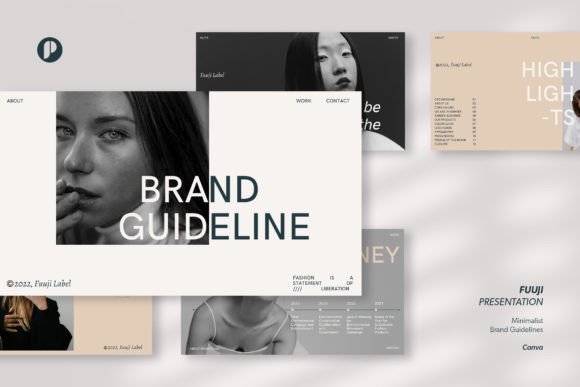 Download Minimalist Brand Guidelines Presentation - Brand guidelines Collection