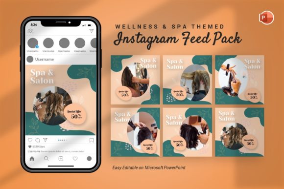 Download Instagram Feed - Wellness Template - Wellness template Collection